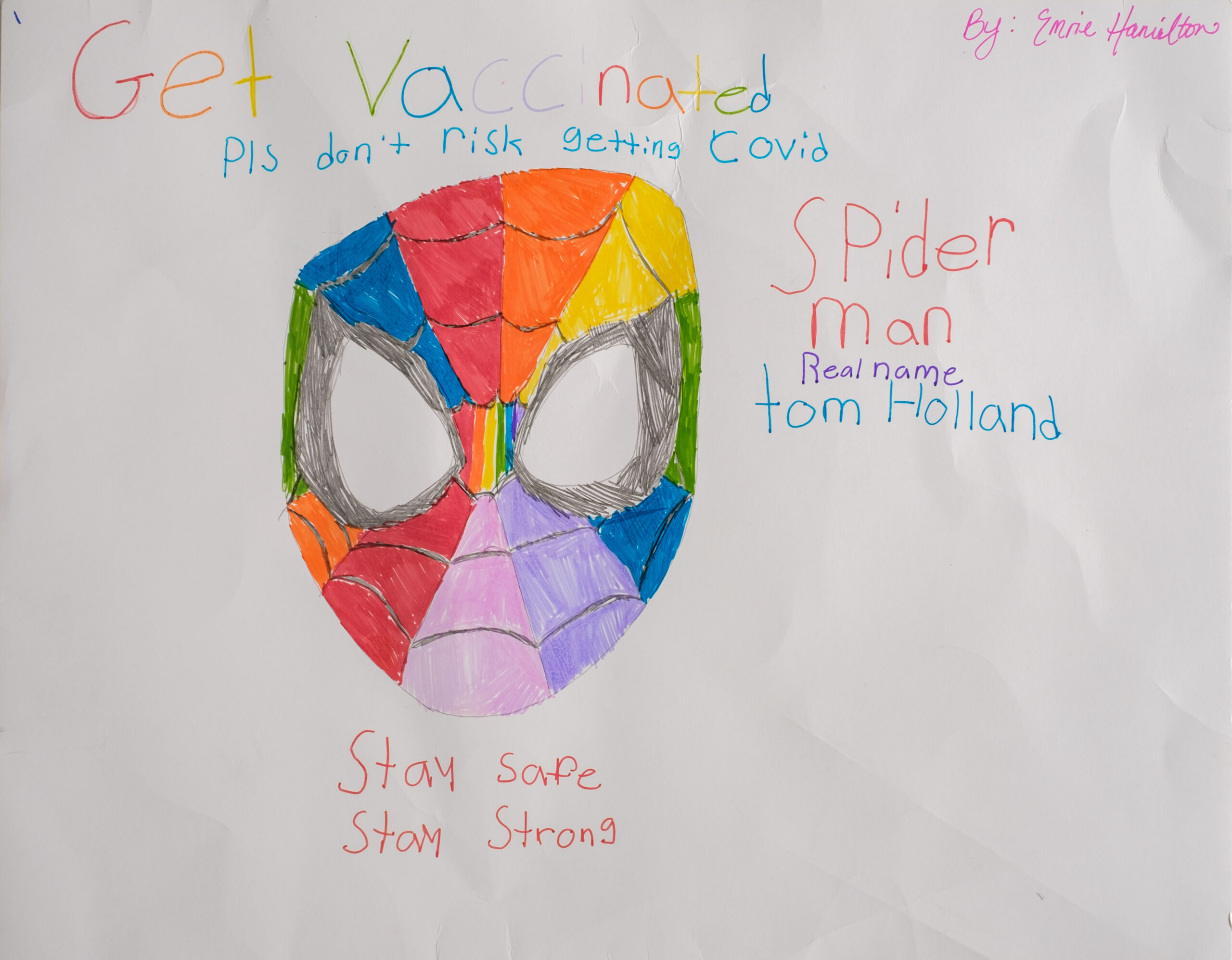 Rainbow Spiderman